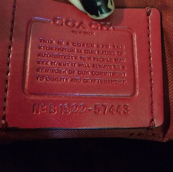 Coach nwot turnlock tote - Picture 13 of 13